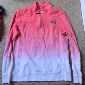 Ombré pink vineyard vines sweatshirt